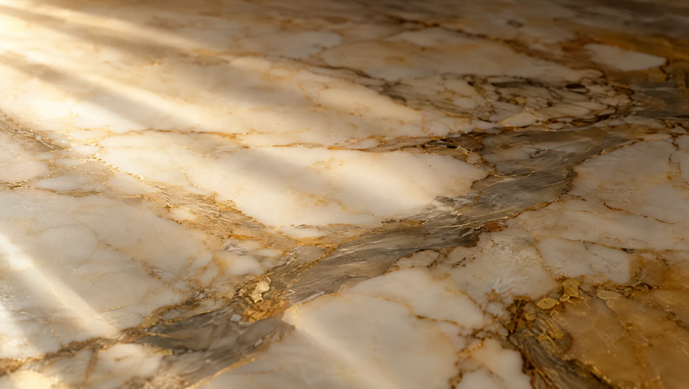Calacatta Oro marble macro